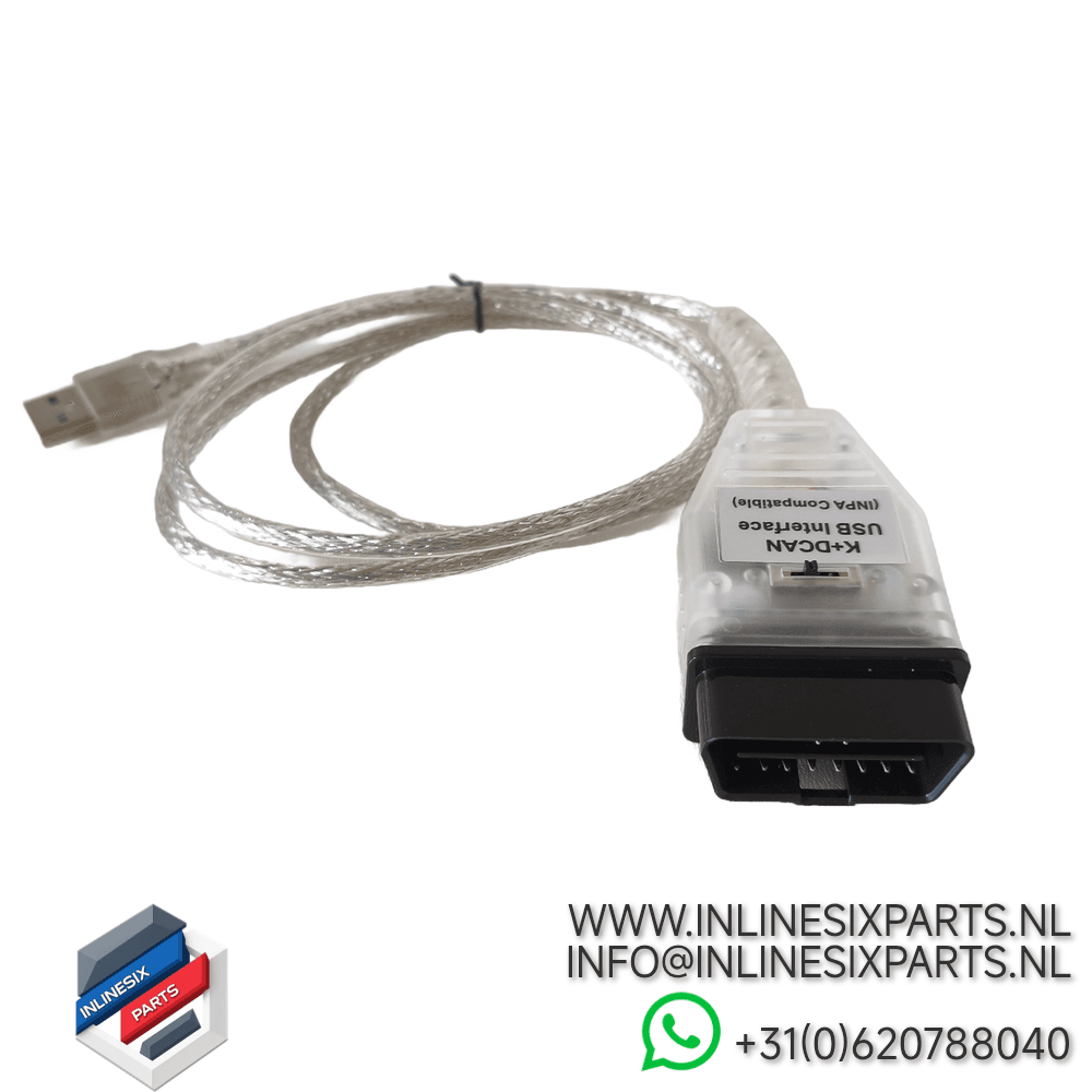 K+DCAN USB OBD2 Diagnosekabel (INPA Compatible) - Afbeelding 2