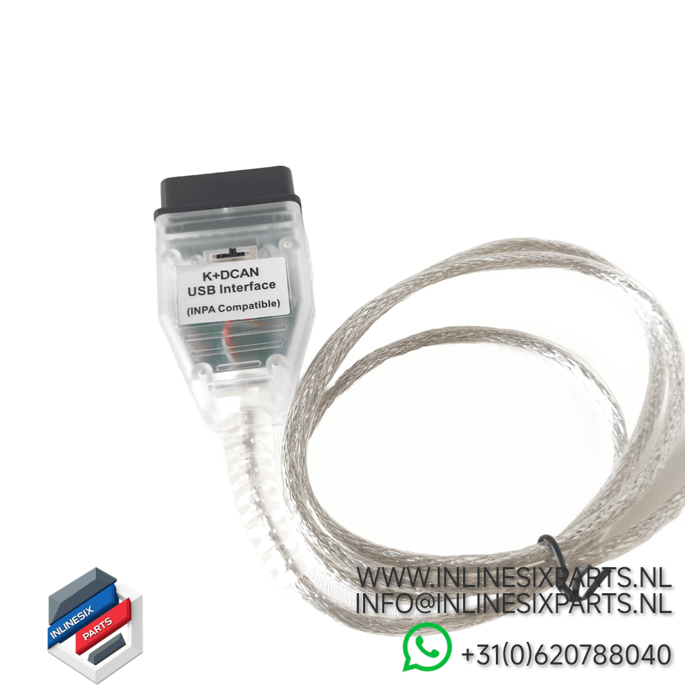 K+DCAN USB OBD2 Diagnosekabel (INPA Compatible) - Afbeelding 3