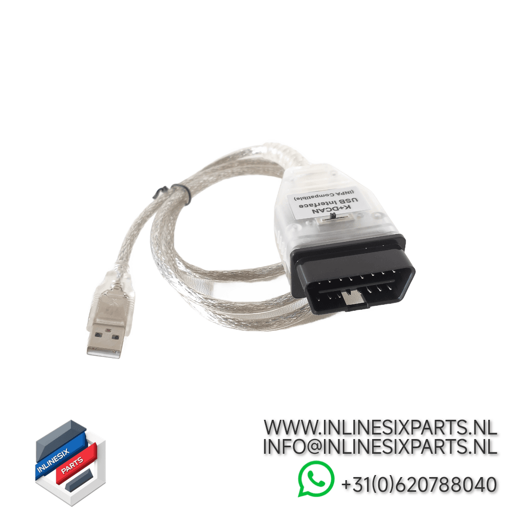 K+DCAN USB OBD2 Diagnosekabel (INPA Compatible) - Afbeelding 4