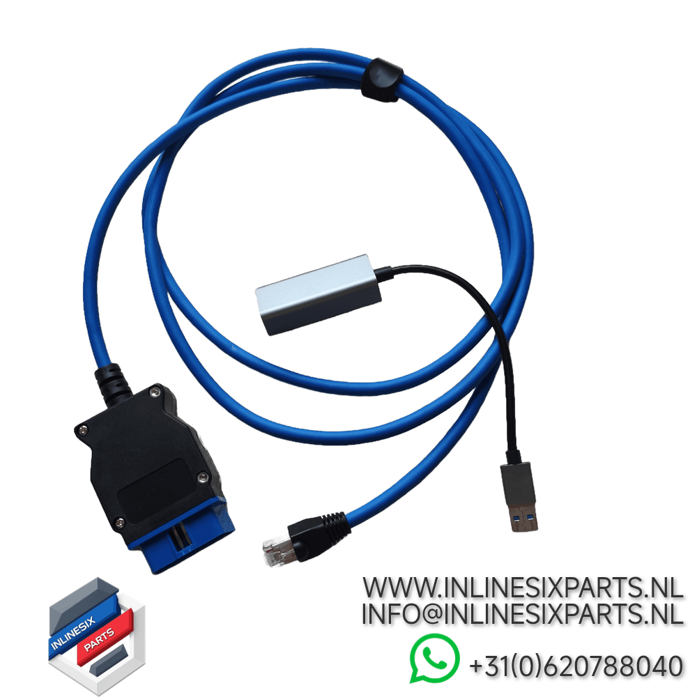 OBD2 Enet kabel RJ45 inclusief adapter naar USB-A - Afbeelding 3