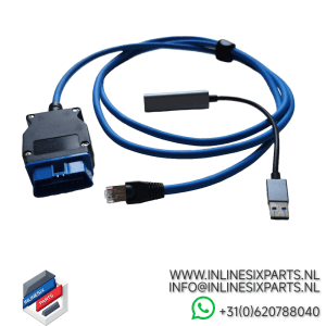 OBD2 Enet kabel RJ45 inclusief adapter naar USB-A