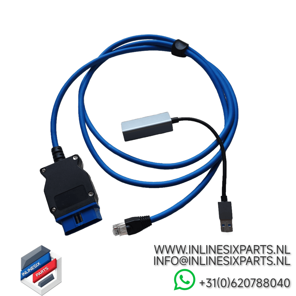 OBD2 Enet kabel RJ45 inclusief adapter naar USB-A - Afbeelding 2