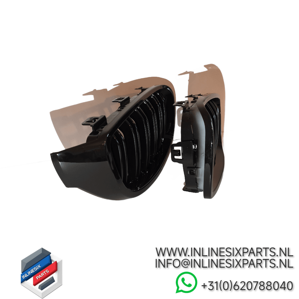 BMW F32 F33 F36 F80 F82 M-Look Grill High Gloss Black - Afbeelding 4