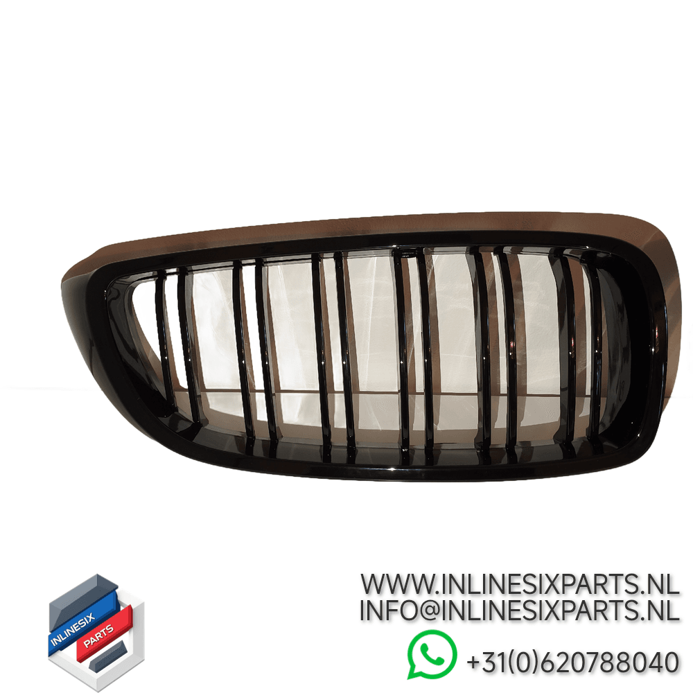 BMW F32 F33 F36 F80 F82 M-Look Grill High Gloss Black - Afbeelding 6